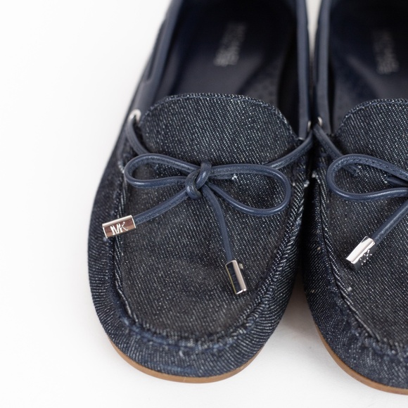 Michael Kors Denim Moccasin Loafers Flats Women’s 7M - Picture 5 of 10